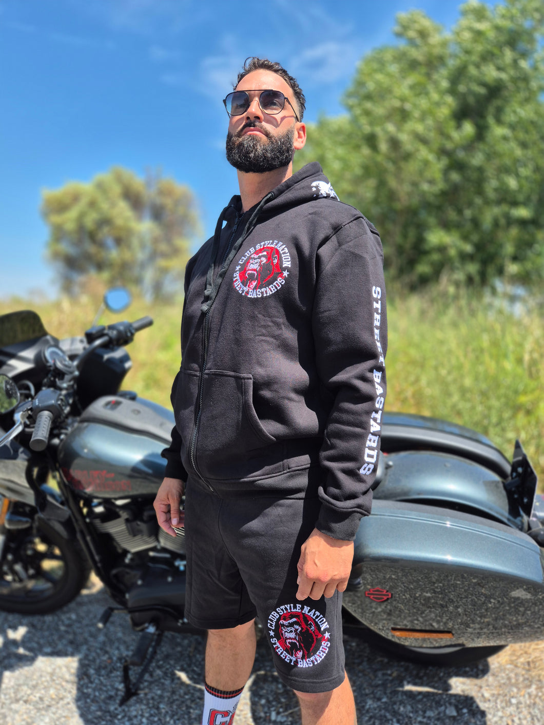 Hoodie Gorilla brodé COULEUR